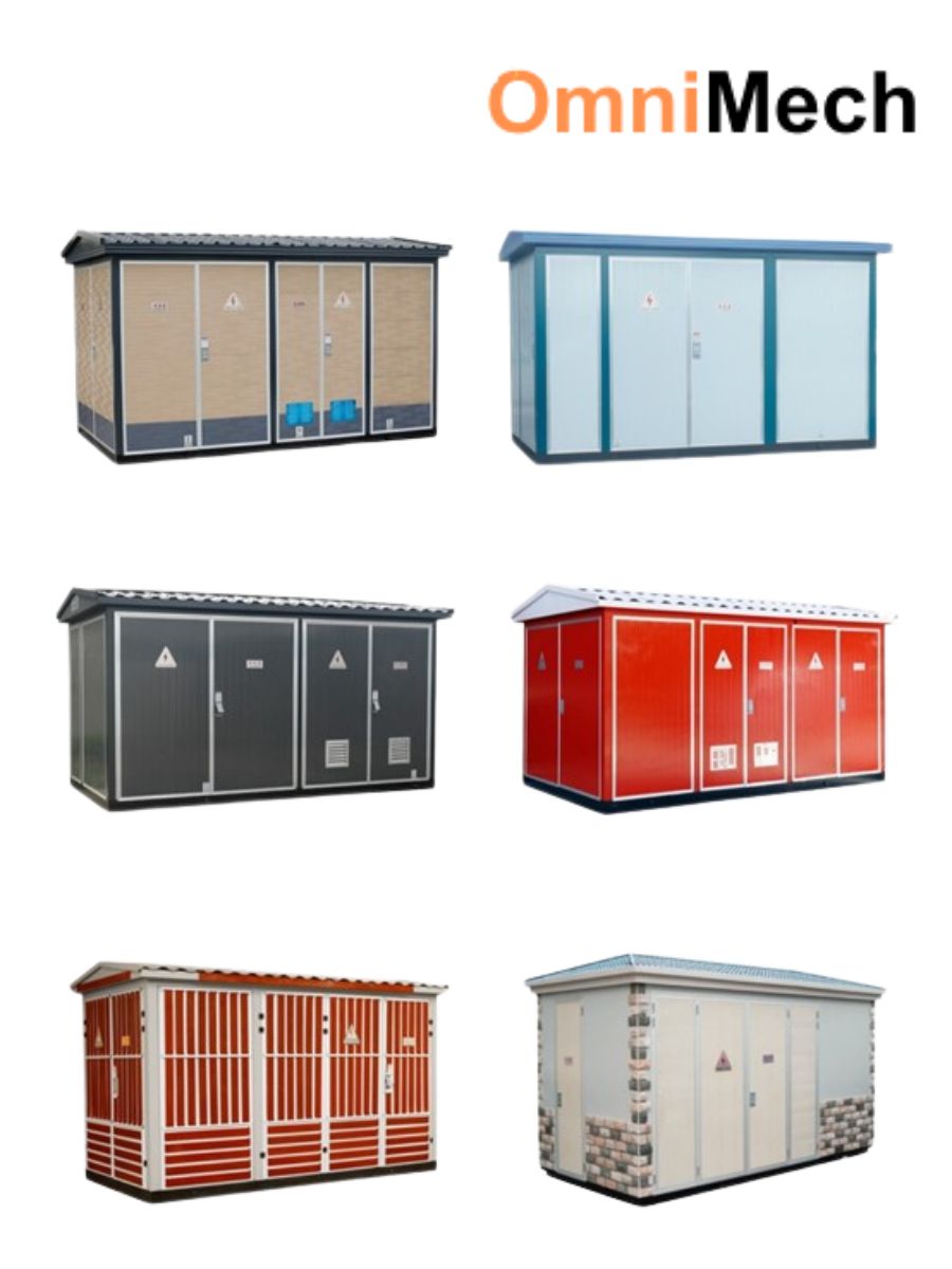 YBM-12/0.4 Outdoor Prefabricated Substation Model Meaning (European Style) YBM-12/0.4 Outdoor Prefabricated Substation Model Meaning (European Style)